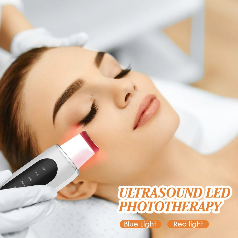 Ultrasonic Face Scrubber and Blackhead Remover