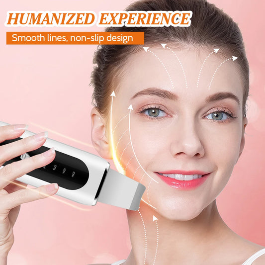Ultrasonic Face Scrubber and Blackhead Remover