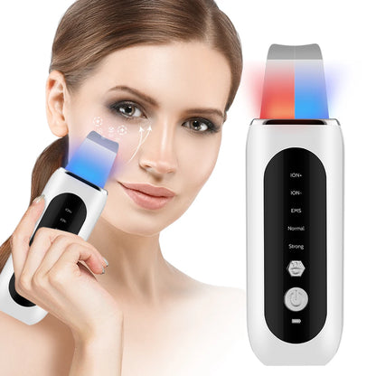 Ultrasonic Face Scrubber and Blackhead Remover
