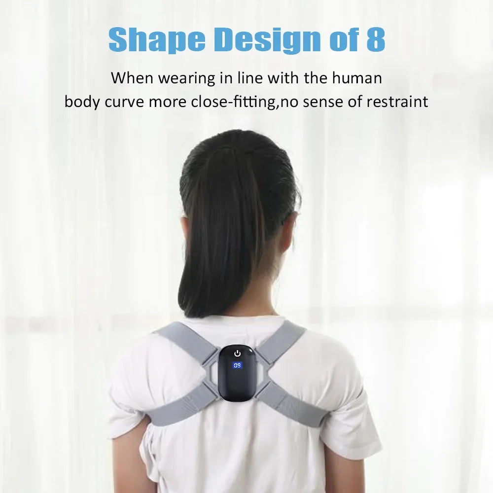 Smart Correction Belt Sensor Orthosis Invisible Reminder Adult & Child Sitting Posture Hunchback Back Smart Posture Corrector