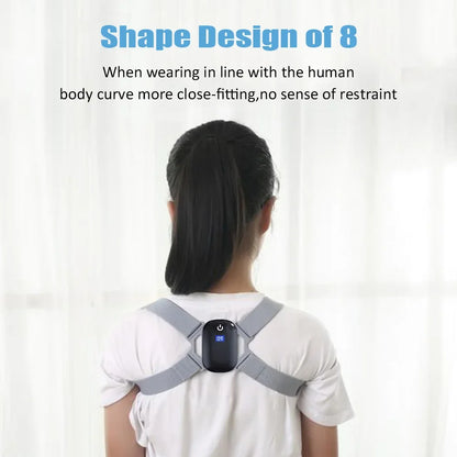Smart Correction Belt Sensor Orthosis Invisible Reminder Adult & Child Sitting Posture Hunchback Back Smart Posture Corrector