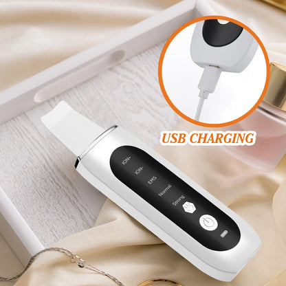 Ultrasonic Face Scrubber and Blackhead Remover