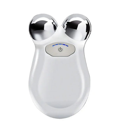 Microcurrent Facial Massager Roller Anti Wrinkles EMS Face Lift Skin Tightening Machine Face Firming Slimming Skin Care Tools
