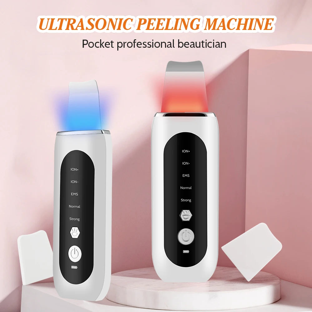Ultrasonic Face Scrubber and Blackhead Remover
